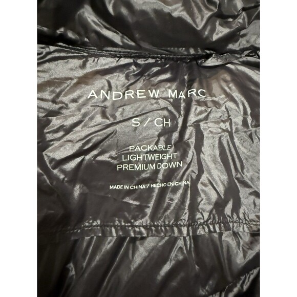 Andrew Marc Women’s Lightweight Premium Down Packable Puffer Jacket Size S - Picture 6 of 12